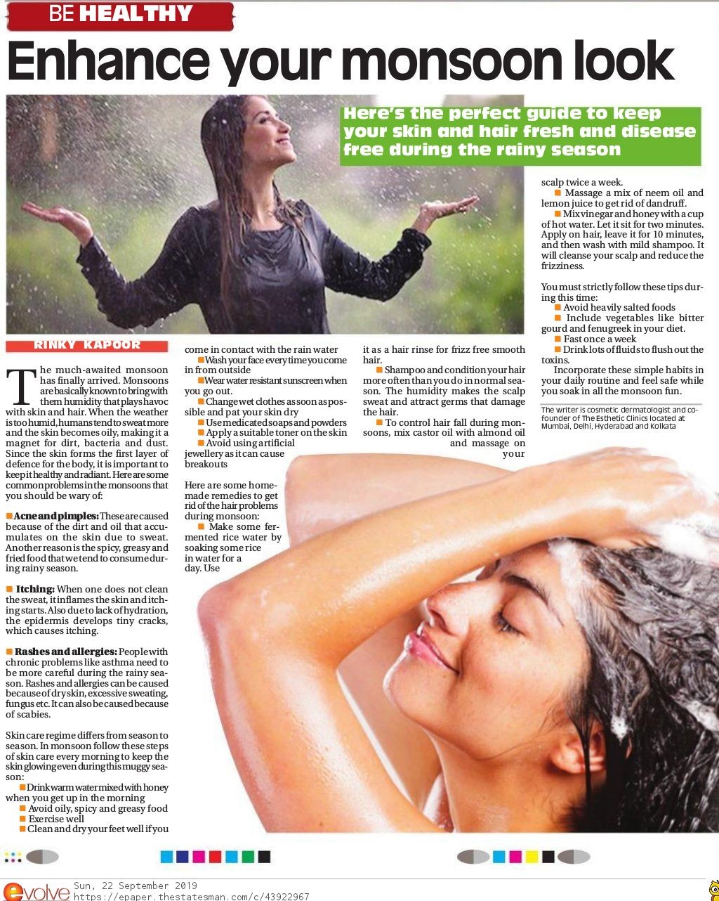 Enhance Your Monsoon Look - The Statesman Evolve - Rinky Kapoor